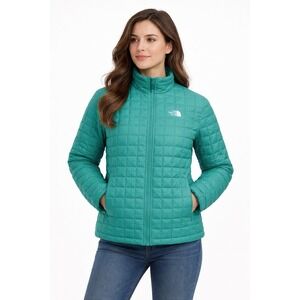 The North Face Womens Thermoball Jacket Green Turquoise Large NWT $230 MSRP